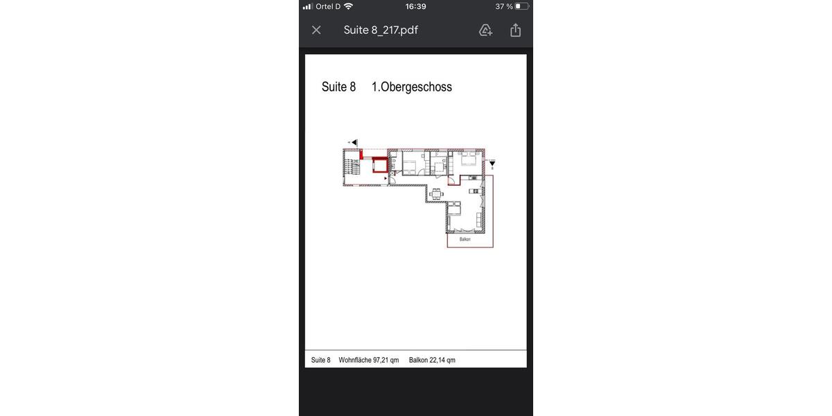 Etagenwohnung Frankfurt am Main Mitte-West - 3 Zimmer, 97 m&sup2;, 2.500&euro; | Angebot:25364403