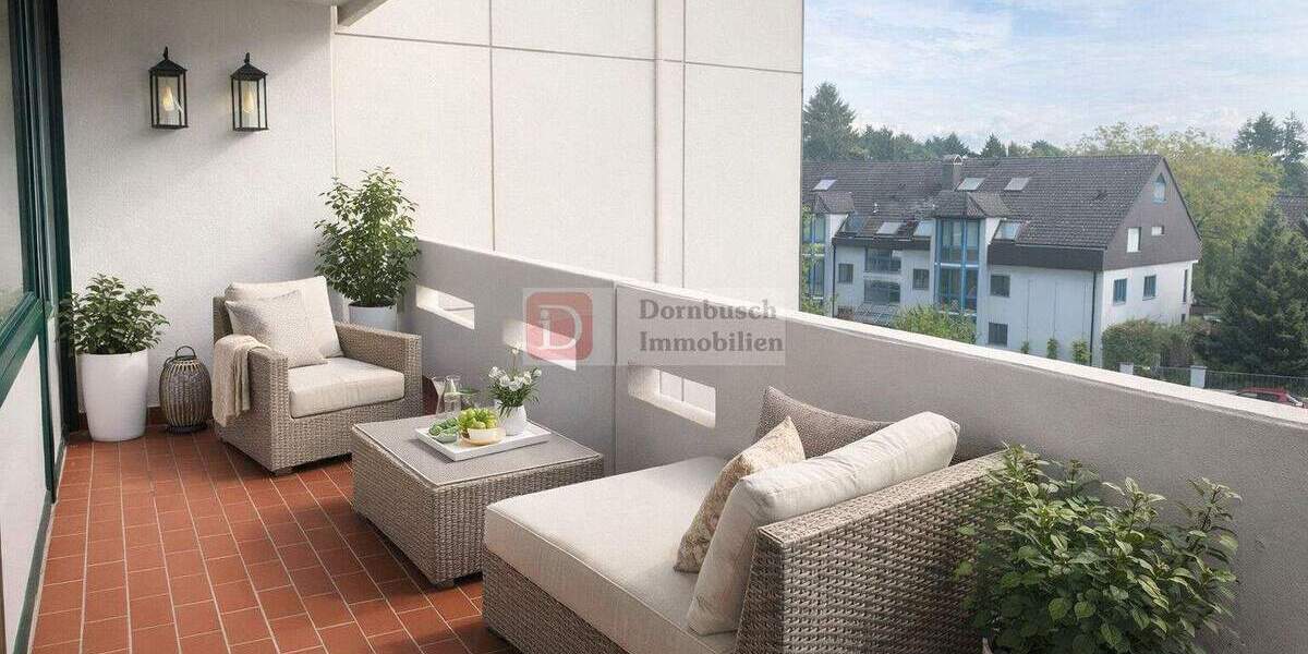 Etagenwohnung Frankfurt am Main / Oberrad Oberrad - 3 Zimmer, 87 m&sup2;, 340.000&euro; | Angebot:25747791