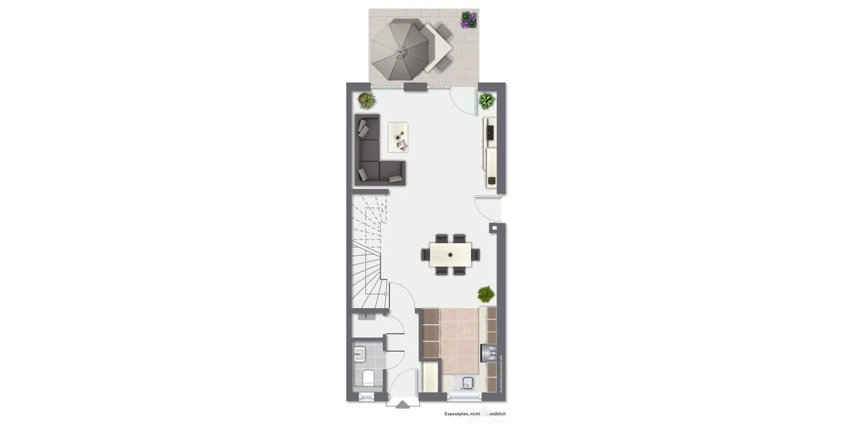 Doppelhaushälfte Sailauf - 5 Zimmer, 126 m&sup2;, 599.000&euro; | Angebot:25739110