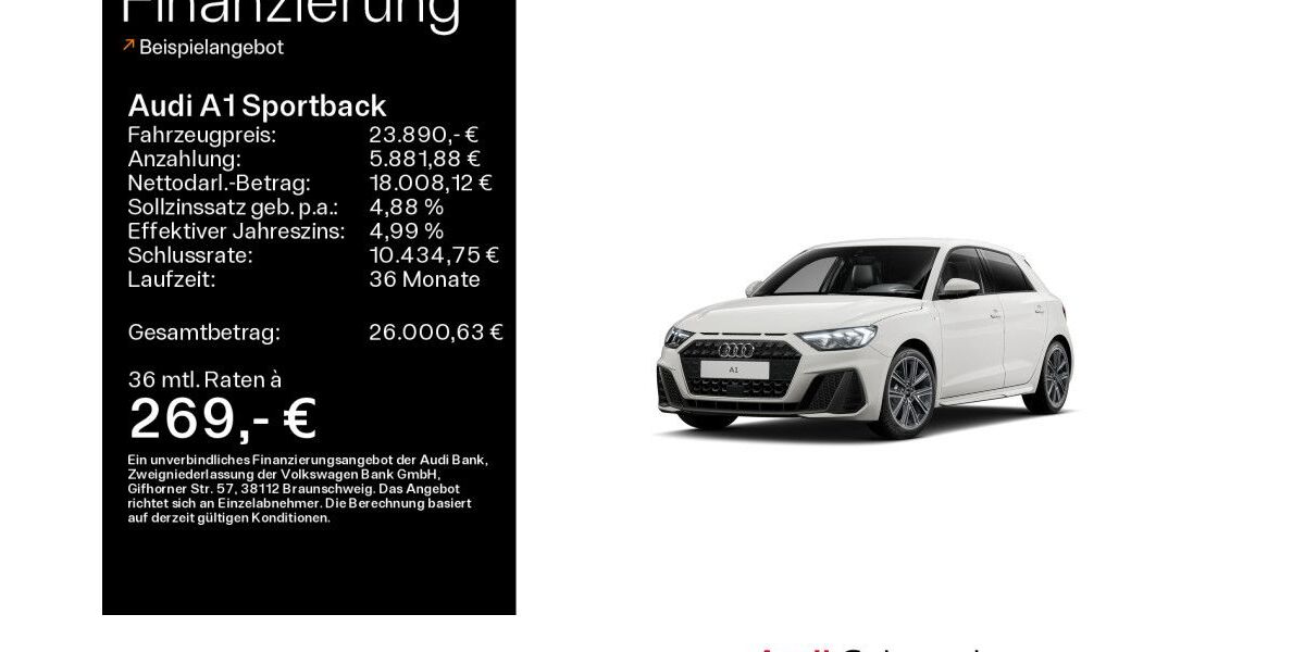 Audi A1 47.991 km 22.290 &euro; Bad Nauheim 61231
