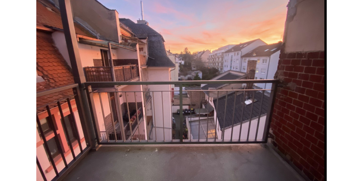 Dachgeschoßwohnung Frankfurt am Main Oberrad - 2 Zimmer, 57 m&sup2;, 1.300&euro; | Angebot:25870476