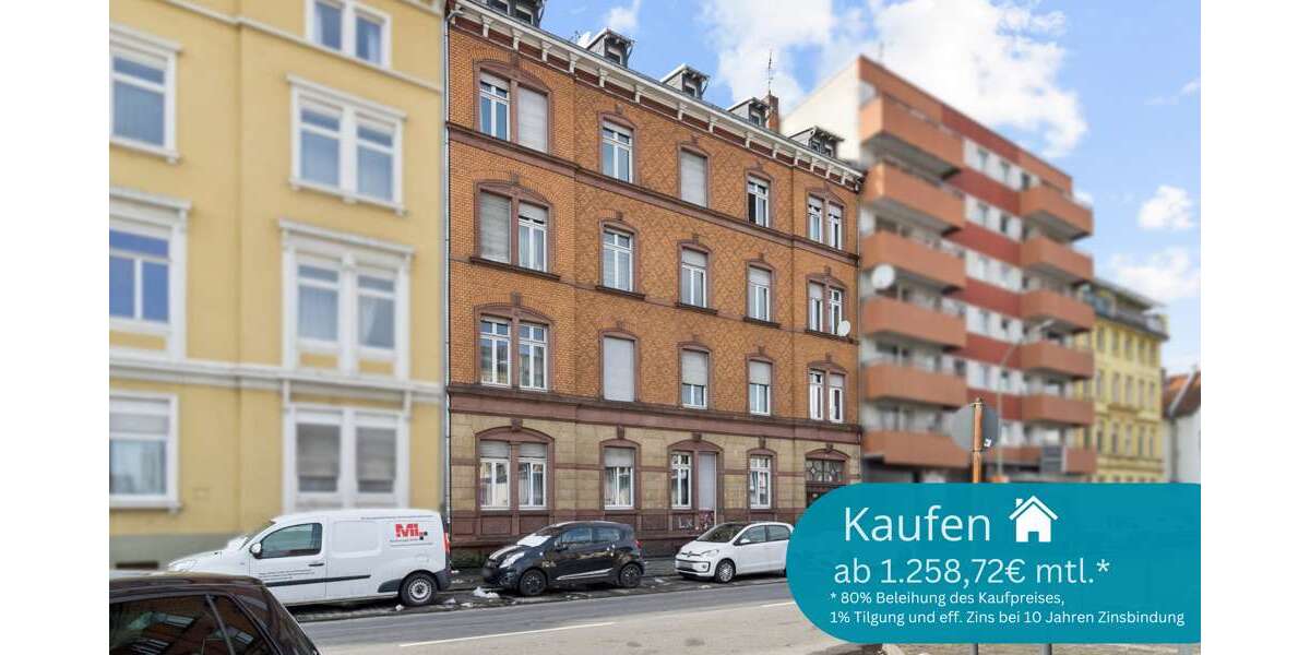 Etagenwohnung Offenbach am Main Bieberer Berg - 5 Zimmer, 116 m&sup2;, 359.000&euro; | Angebot:25477660