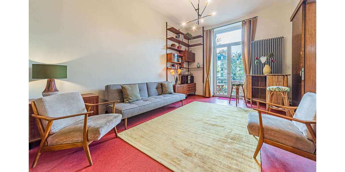 Etagenwohnung Frankfurt Nordend Ost - 3 Zimmer, 90 m&sup2;, 2.350&euro; | Angebot:25516877
