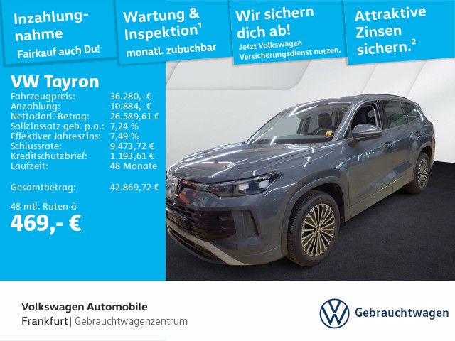 VW Tayron 21.430 km 36.280 &euro; Frankfurt 60326