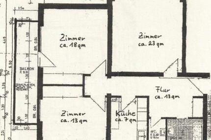 Wohnung Bad Homburg vor der Höhe Gonzenheim - 3 Zimmer, 80 m&sup2;, 1.240&euro; | Angebot:25307576