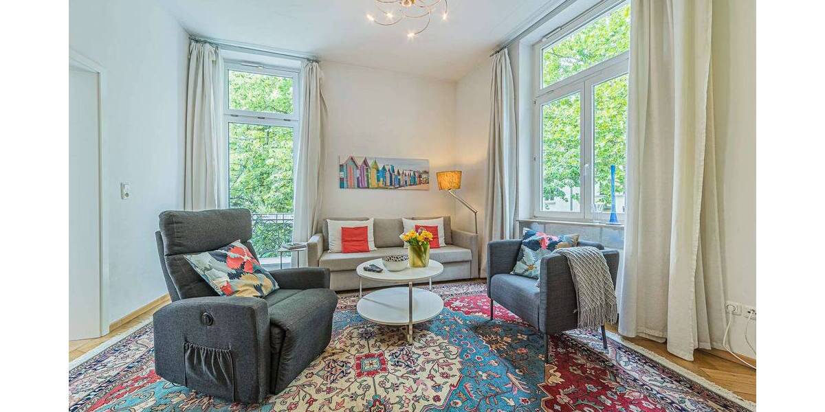 Etagenwohnung Frankfurt am Main Sachsenhausen - 2 Zimmer, 62 m&sup2;, 1.700&euro; | Angebot:26076041