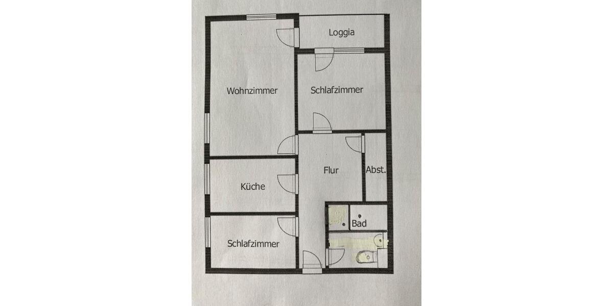 Etagenwohnung Mainaschaff - 3.5 Zimmer, 78 m&sup2;, 255.000&euro; | Angebot:25404685