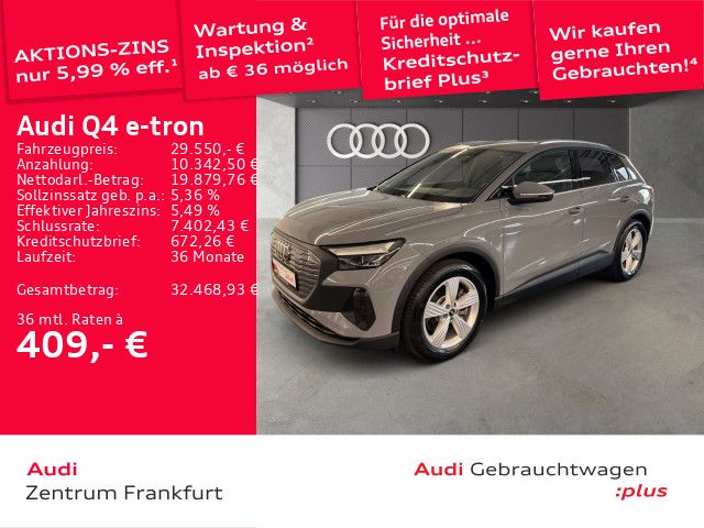 Audi Q4 e-tron 62.131 km 29.550 &euro; Frankfurt am Main 60314