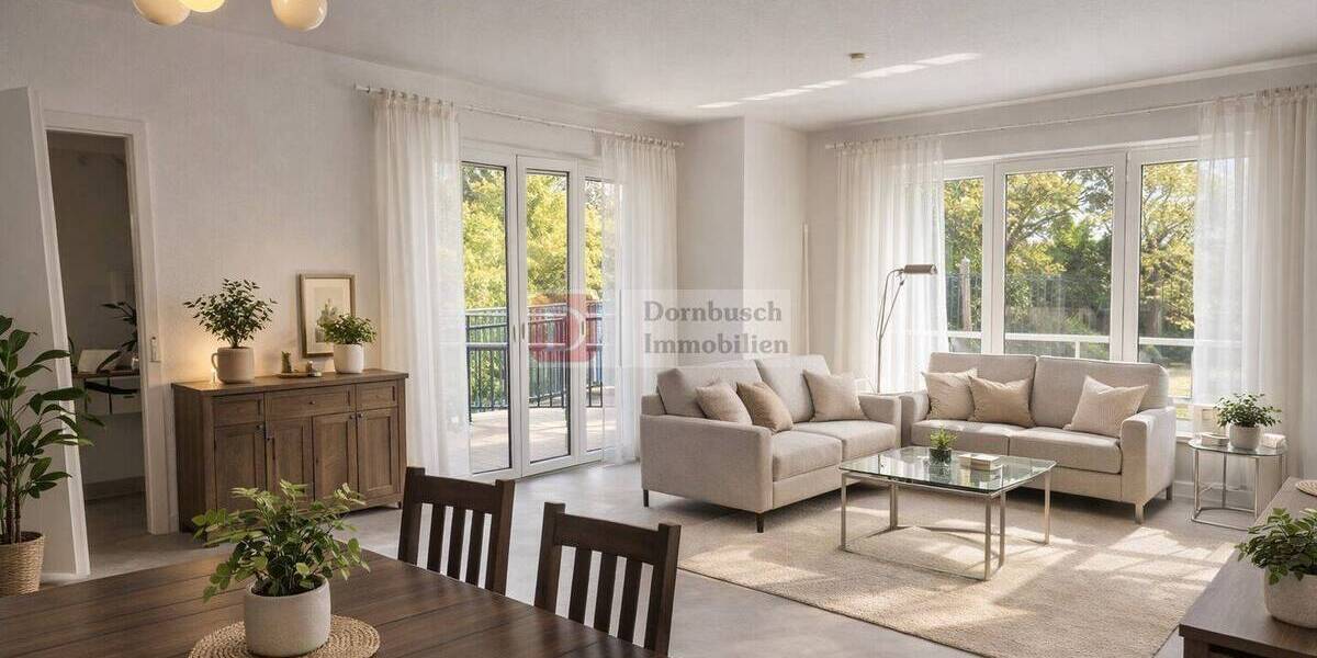 Etagenwohnung Schwalbach - 2 Zimmer, 53 m&sup2;, 249.000&euro; | Angebot:26362545