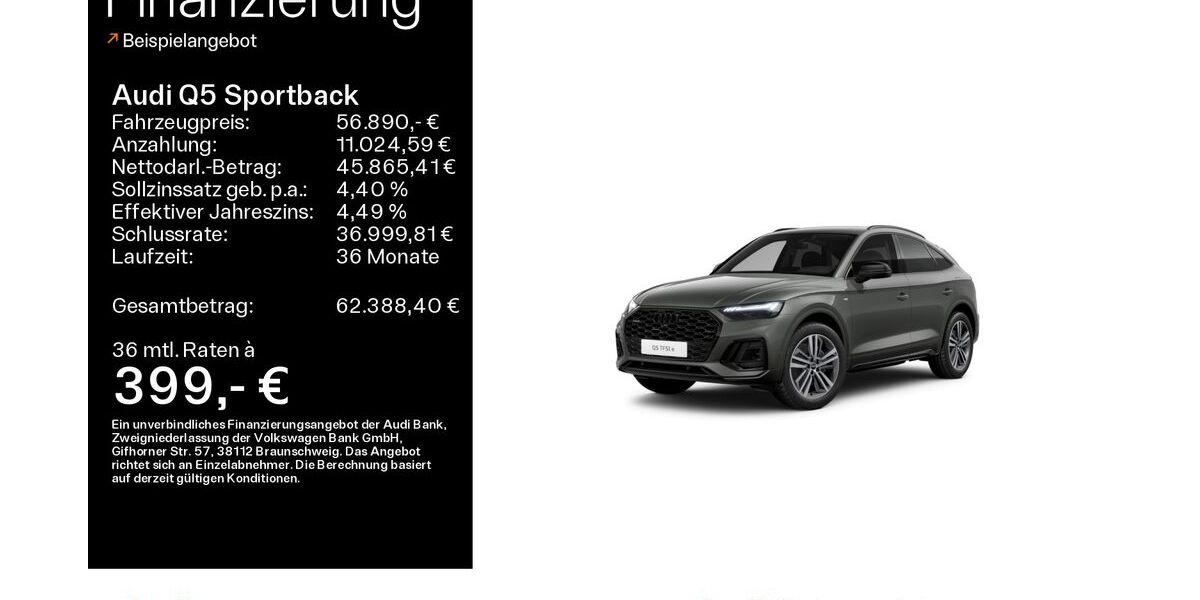 Audi Q5 3.338 km 56.890 &euro; Oberursel 61440