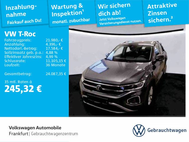 VW T-Roc 90.200 km 21.480 &euro; Frankfurt 60326