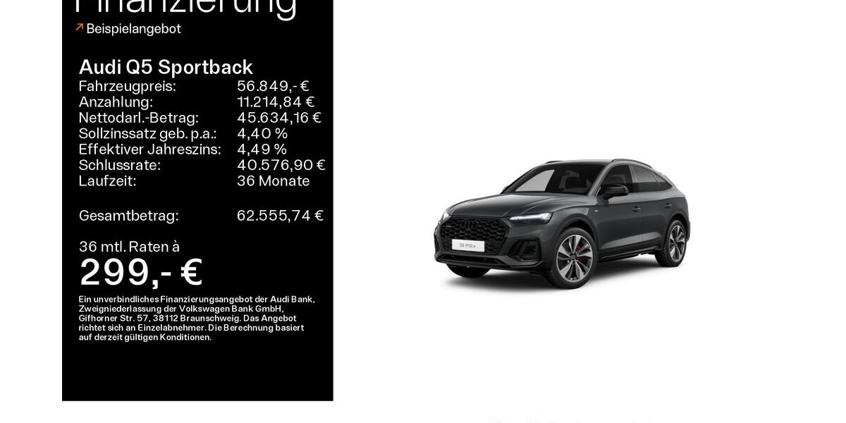 Audi Q5 6.200 km 56.849 &euro; Mühlheim 63165