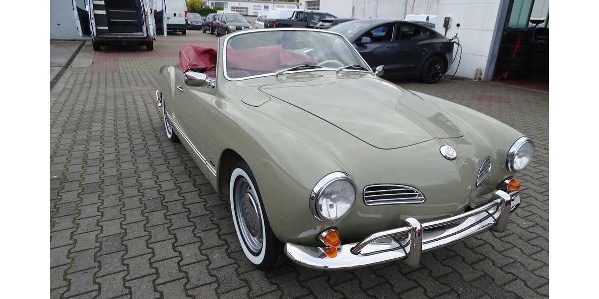 VW Karmann Ghia Cabrio vollständig restauriert 1.200 km 63.900 &euro; Rodgau 63110
