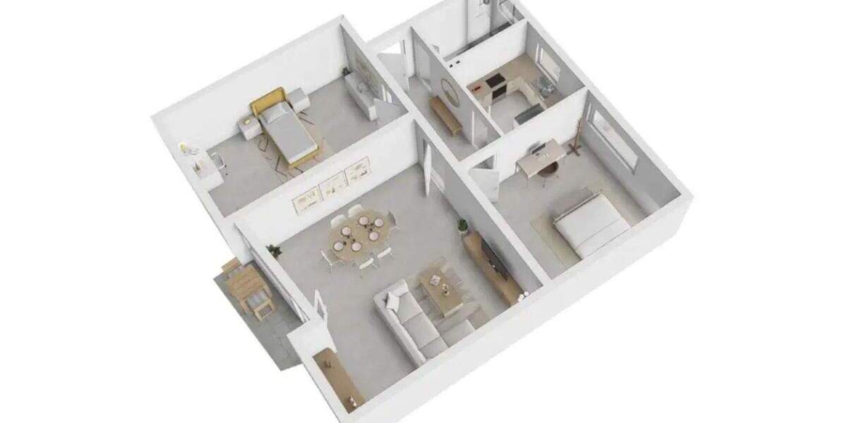 Etagenwohnung Langen - 3 Zimmer, 88 m&sup2;, 339.000&euro; | Angebot:25697294