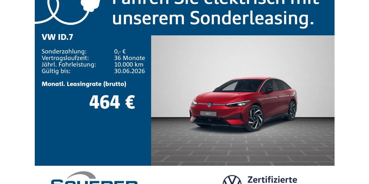 VW ID.7 7.386 km 47.980 &euro; Aschaffenburg 63741