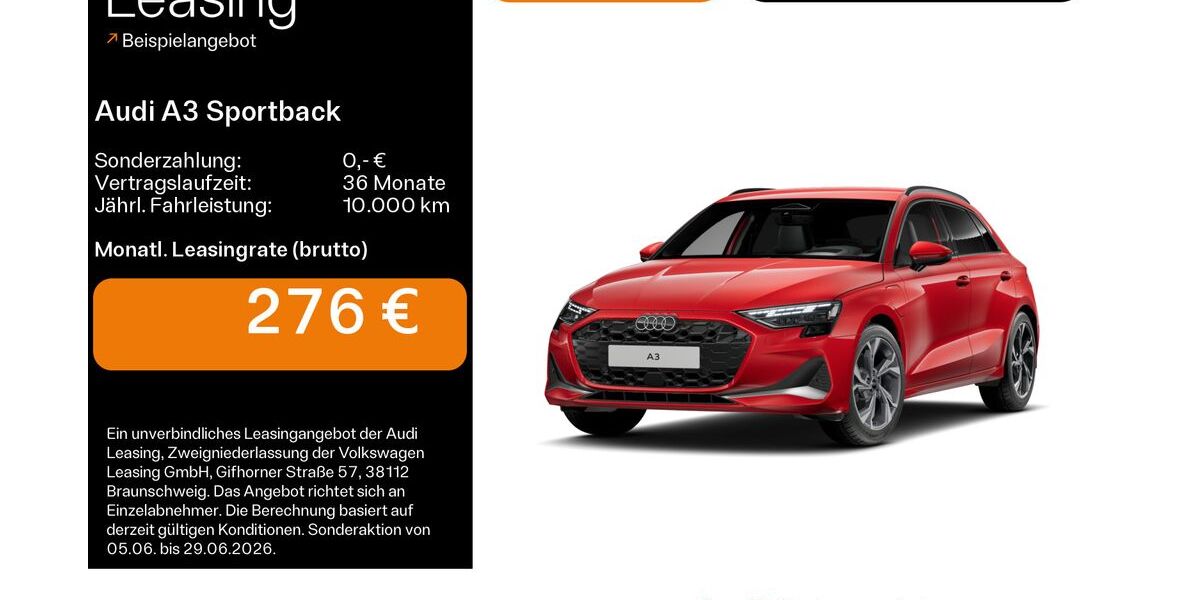 Audi A3 8.500 km 37.339 &euro; Linsengericht 63589