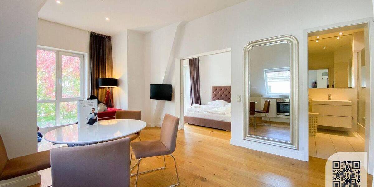 Etagenwohnung Frankfurt am Main Sachsenhausen - 2 Zimmer, 39 m&sup2;, 2.247&euro; | Angebot:25711893