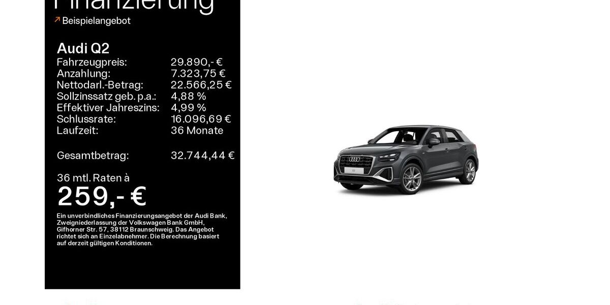 Audi Q2 18.740 km 29.890 &euro; Oberursel 61440