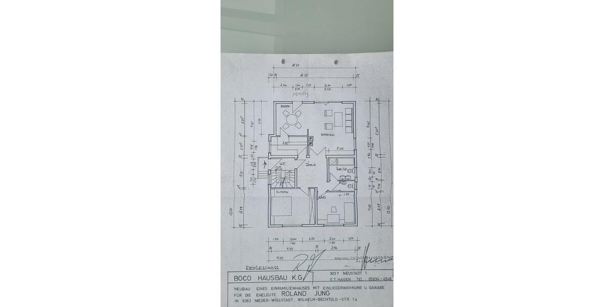 Erdgeschoßwohnung Wöllstadt - 3 Zimmer, 115 m&sup2;, 1.800&euro; | Angebot:26044452
