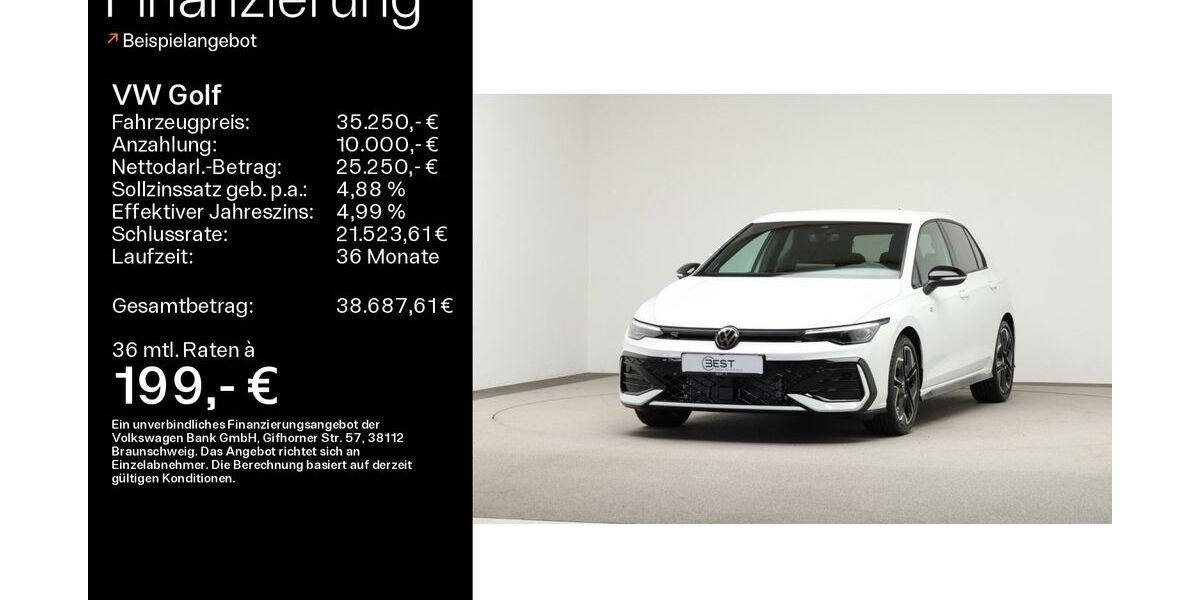 VW Golf 4.900 km 35.250 &euro; Büdingen-Düdelsheim 63654