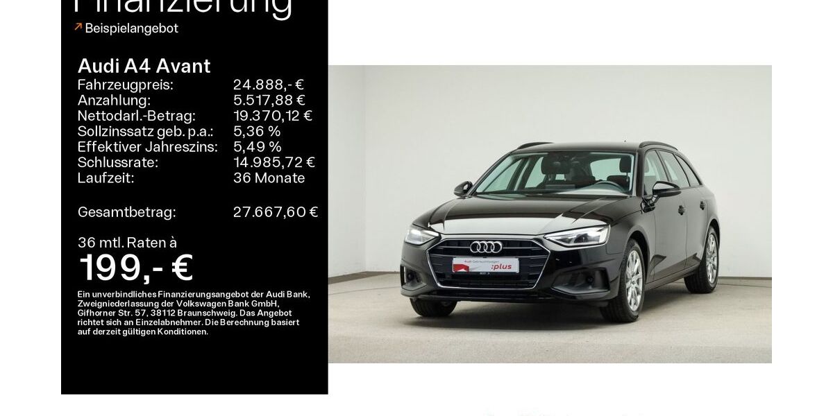 Audi A4 43.900 km 24.888 &euro; Mühlheim 63165