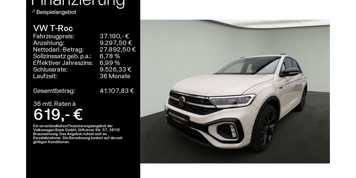 VW T-Roc 19.900 km 32.490 &euro; Eschborn 65760