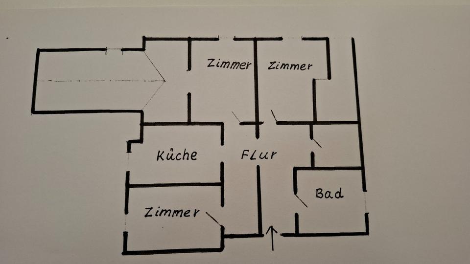 Etagenwohnung Frankfurt am Main Gutleutviertel - 3.5 Zimmer, 100 m&sup2;, 1.600&euro; | Angebot:24833658