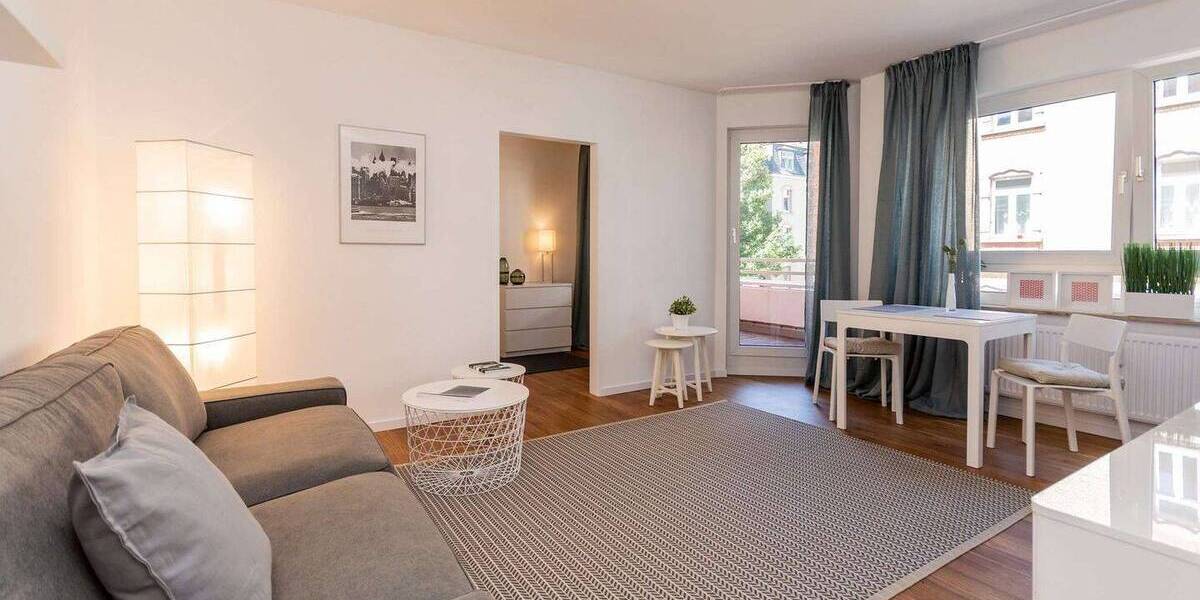Etagenwohnung Frankfurt am Main Gallus - 2 Zimmer, 48 m&sup2;, 1.550&euro; | Angebot:26064367