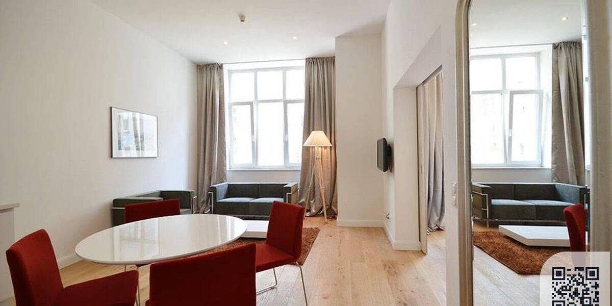 Etagenwohnung Frankfurt am Main Sachsenhausen - 2 Zimmer, 38 m&sup2;, 2.377&euro; | Angebot:25699537