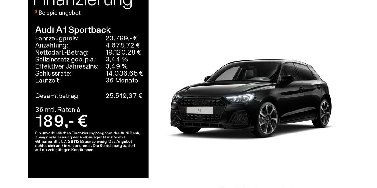Audi A1 27.000 km 23.799 &euro; Mühlheim 63165