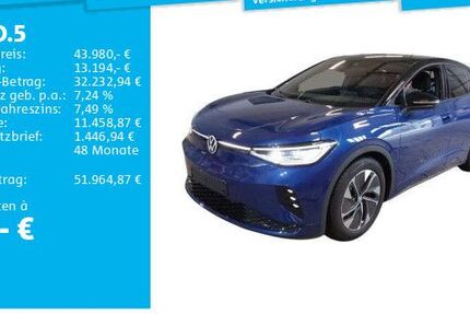 VW ID.5 9.515 km 43.980 &euro; Neu-Isenburg 63263