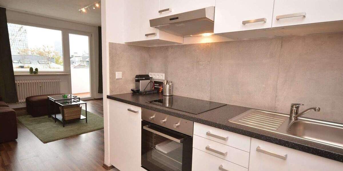 Etagenwohnung Frankfurt am Main Westend-Süd - 2 Zimmer, 48 m&sup2;, 1.920&euro; | Angebot:25769139