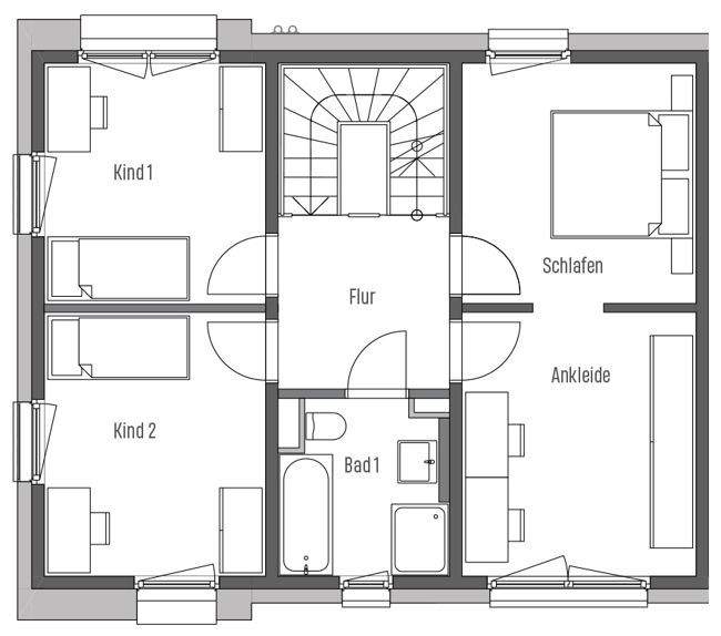 Reihenendhaus Frankfurt am Main Kalbach-Riedberg - 7 Zimmer, 141 m&sup2;, 1.636.400&euro; | Angebot:25704381