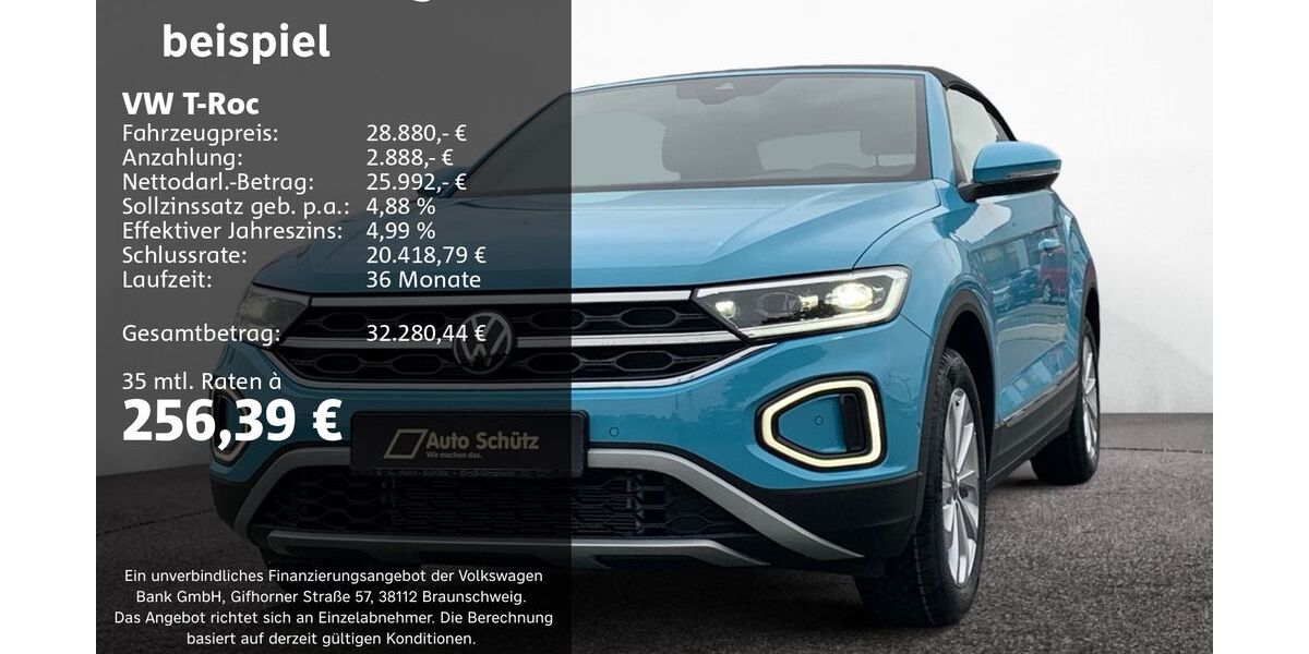 VW T-Roc 7.500 km 28.880 &euro; Groß-Umstadt 64823