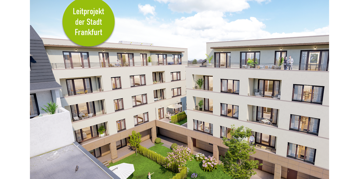 Etagenwohnung Frankfurt-Unterliederbach Unterliederbach - 2 Zimmer, 65 m&sup2;, 369.000&euro; | Angebot:21682286