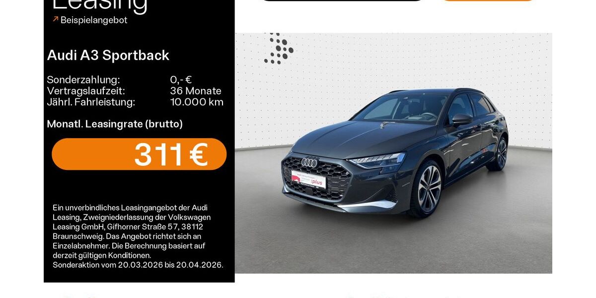 Audi A3 4.100 km 38.699 &euro; Hanau 63452
