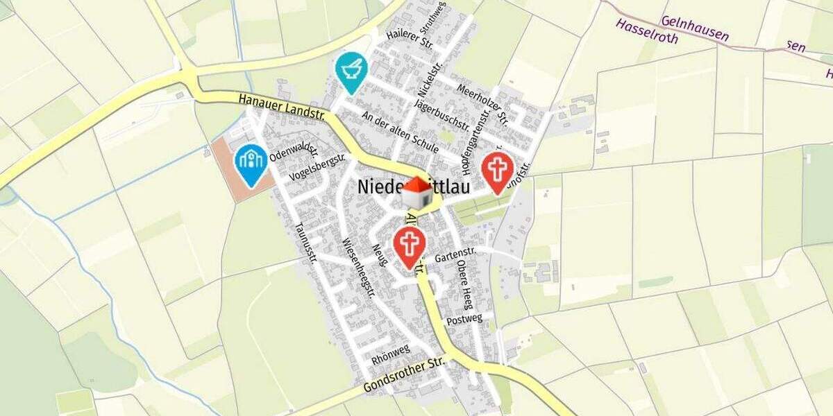 Mehrfamilienhaus, Wohnhaus Hasselroth Niedermittlau - 2 Zimmer, 307 m&sup2;, 489.000&euro; | Angebot:25699003