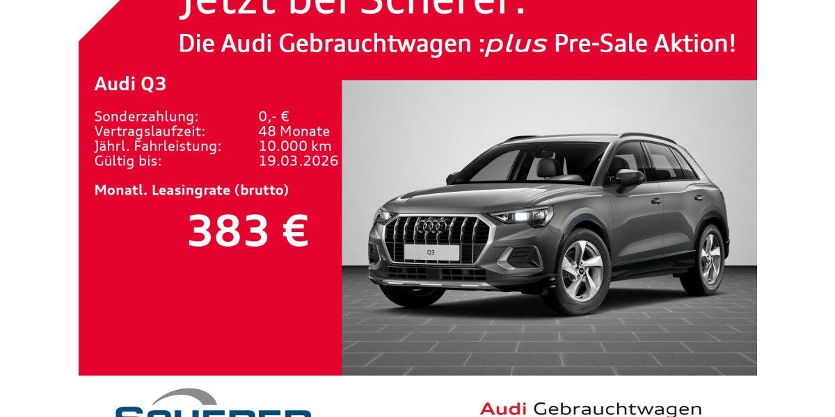 Audi Q3 9.137 km 39.230 &euro; Aschaffenburg 63741