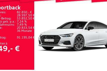 Audi A7 9.904 km 82.850 &euro; Frankfurt am Main 60314