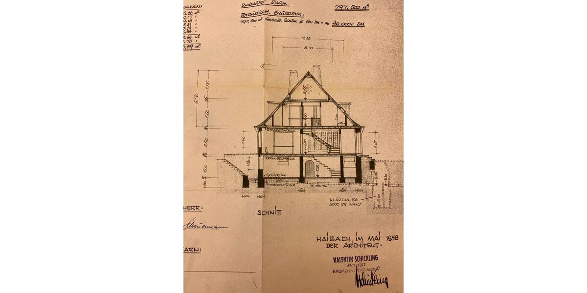 Einfamilienhaus Haibach - 7 Zimmer, 128 m&sup2;, 690.000&euro; | Angebot:26957552