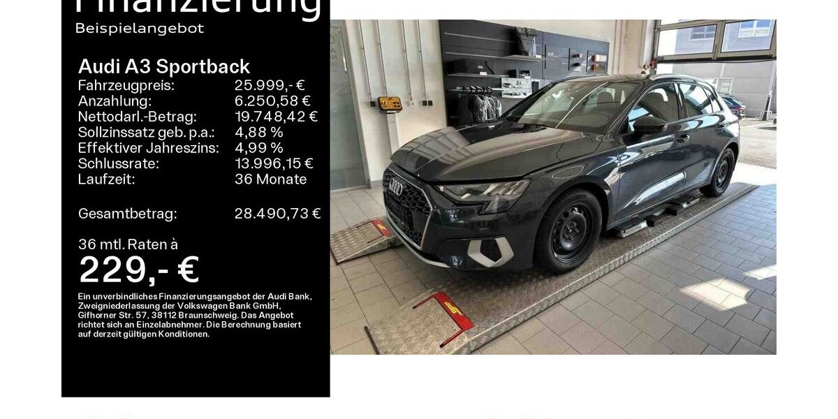 Audi A3 43.100 km 25.999 &euro; Hanau 63452