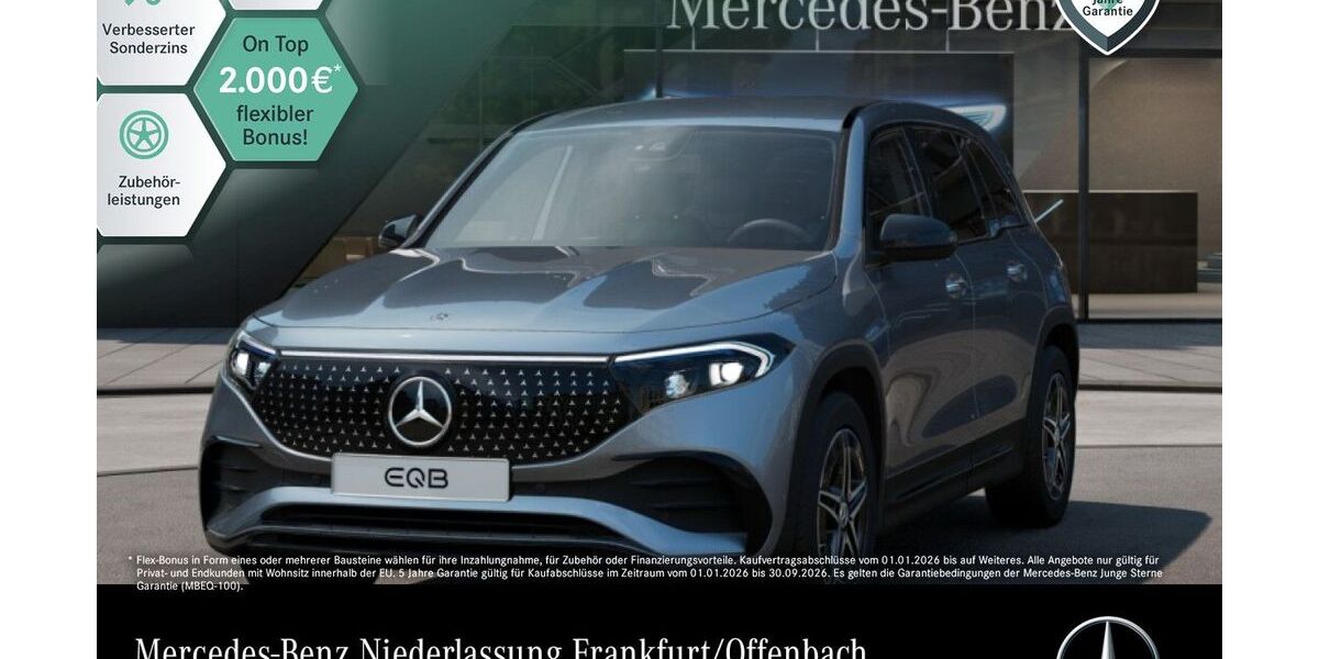 Mercedes-Benz EQB 8.202 km 40.990 &euro; Frankfurt 60599