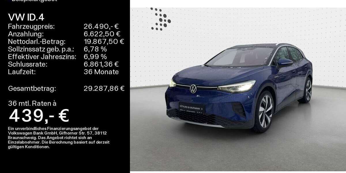 VW ID.4 37.796 km 26.490 &euro; Eschborn 65760