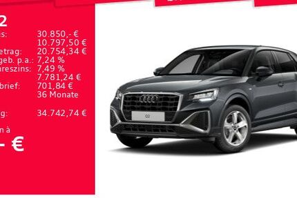 Audi Q2 7.999 km 30.850 &euro; Frankfurt am Main 60314
