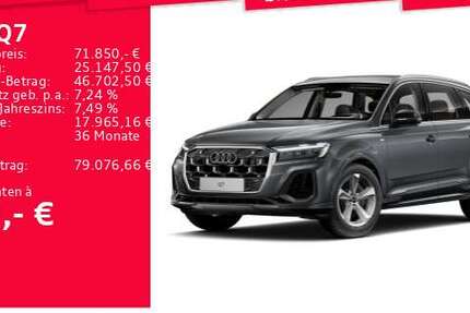 Audi Q7 6.222 km 71.850 &euro; Frankfurt am Main 60314