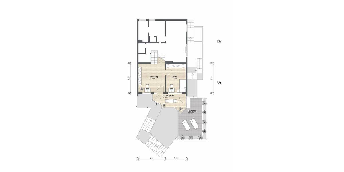 Doppelhaushälfte Gelnhausen - 5 Zimmer, 171 m&sup2;, 595.000&euro; | Angebot:25742101