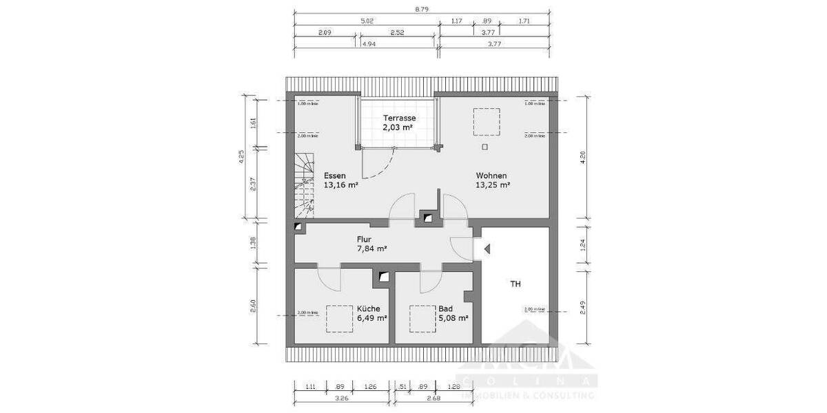 Etagenwohnung Frankfurt am Main Ostend - 3 Zimmer, 56 m&sup2;, 399.000&euro; | Angebot:25704478