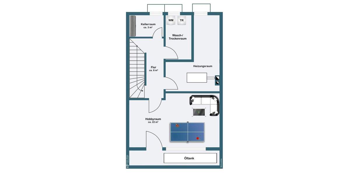 Reihenmittelhaus Frankfurt am Main Eckenheim - 6 Zimmer, 137 m&sup2;, 620.000&euro; | Angebot:25663775
