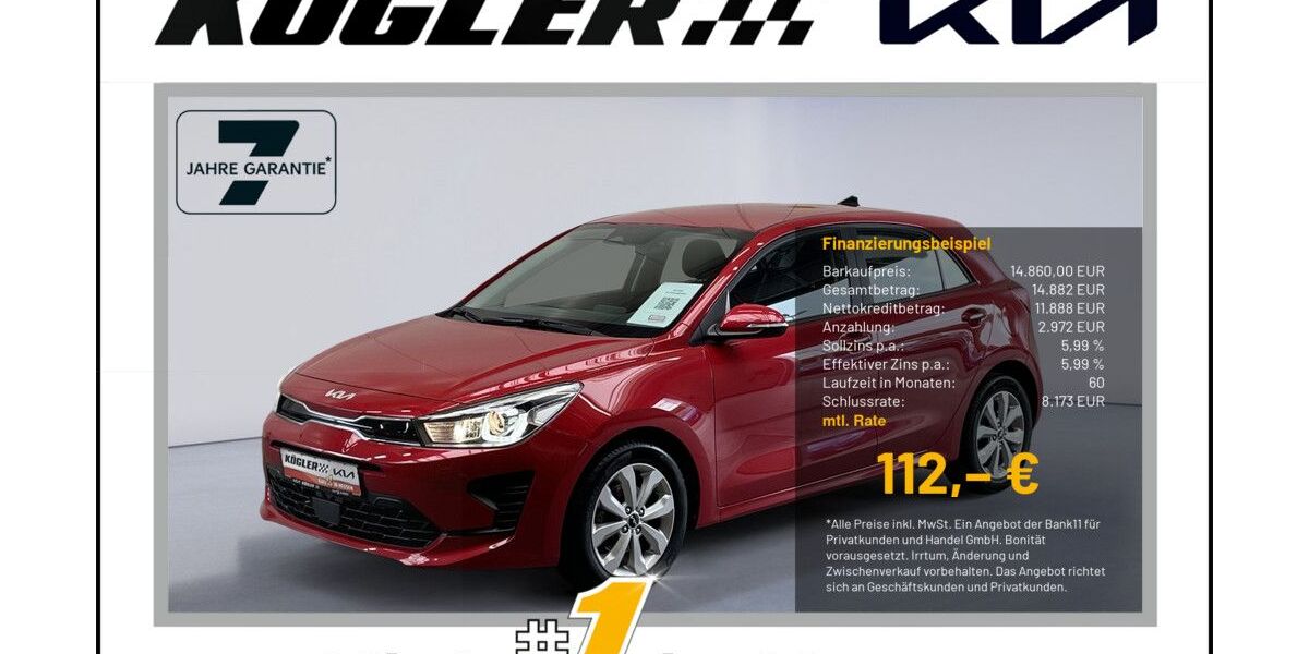 Kia Rio 19.270 km 14.860 &euro; Rosbach | Frankfurt Nord 61191