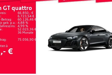 Audi e-tron GT 15.387 km 61.450 &euro; Frankfurt am Main 60326